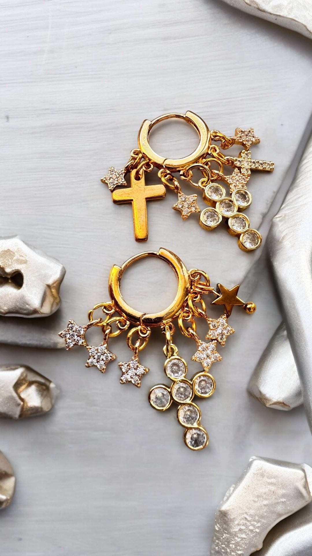BOUCLES D'OREILLES CREOLES VEGA