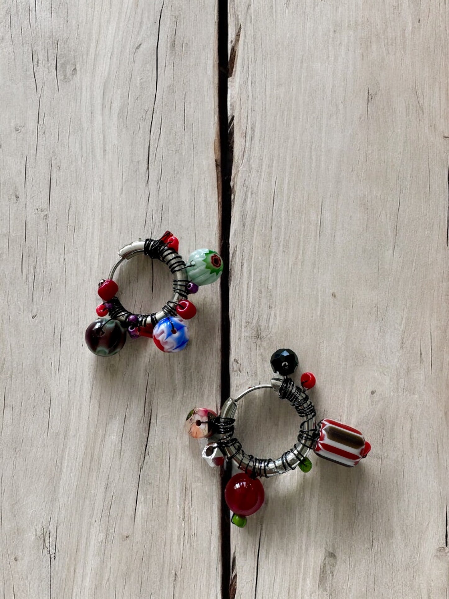 BOUCLES D'OREILLES CREOLES C+N