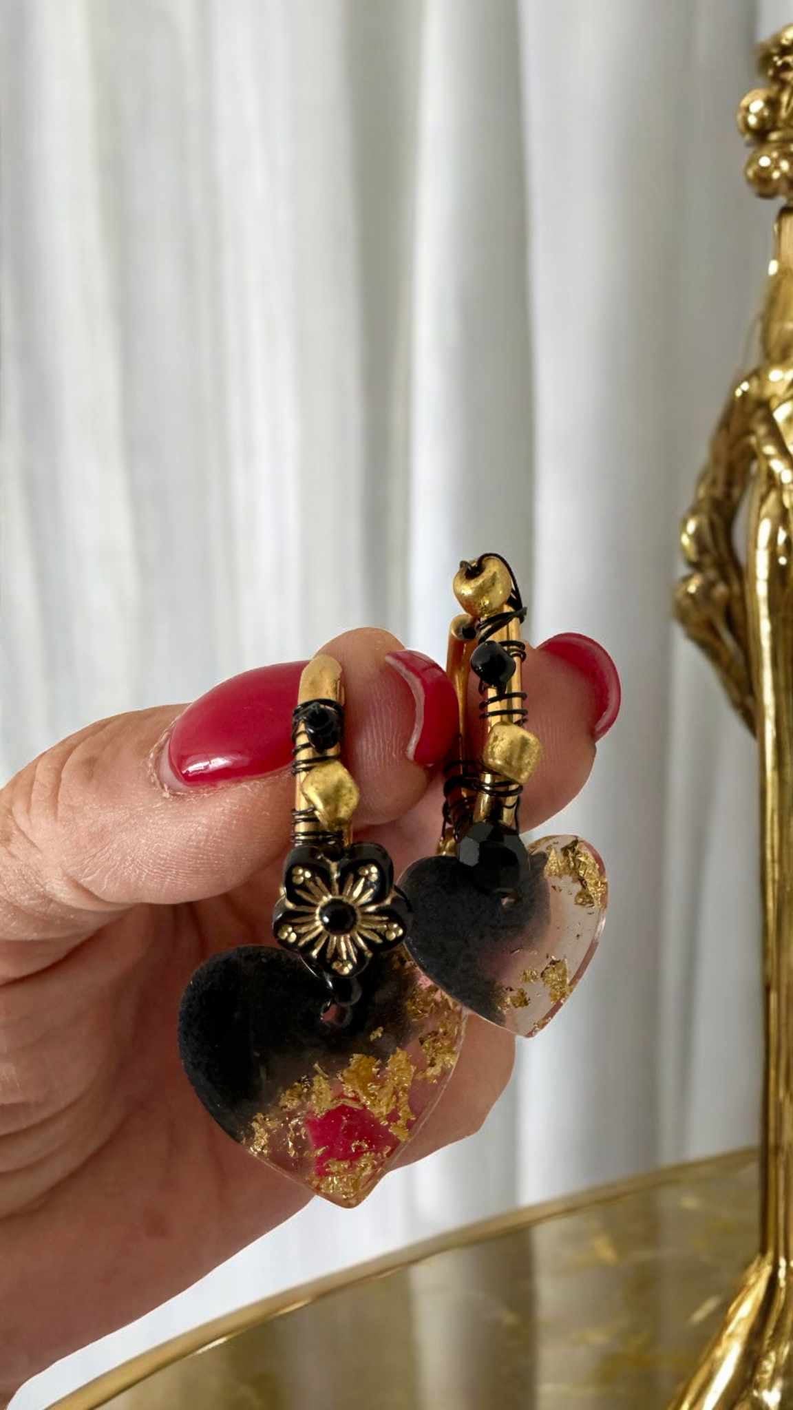 BOUCLES D'OREILLES CREOLES YYY