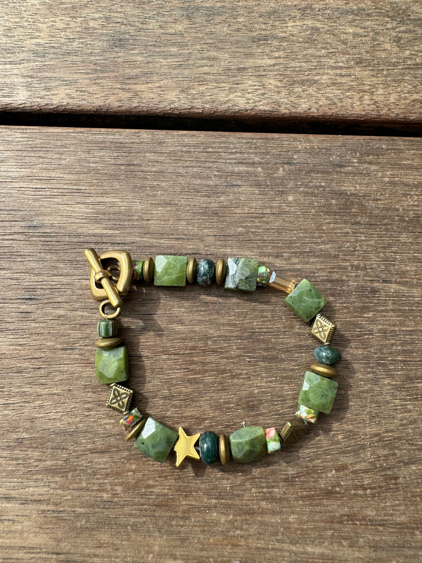 BRACELET GENTLEMAN SEA GREEN