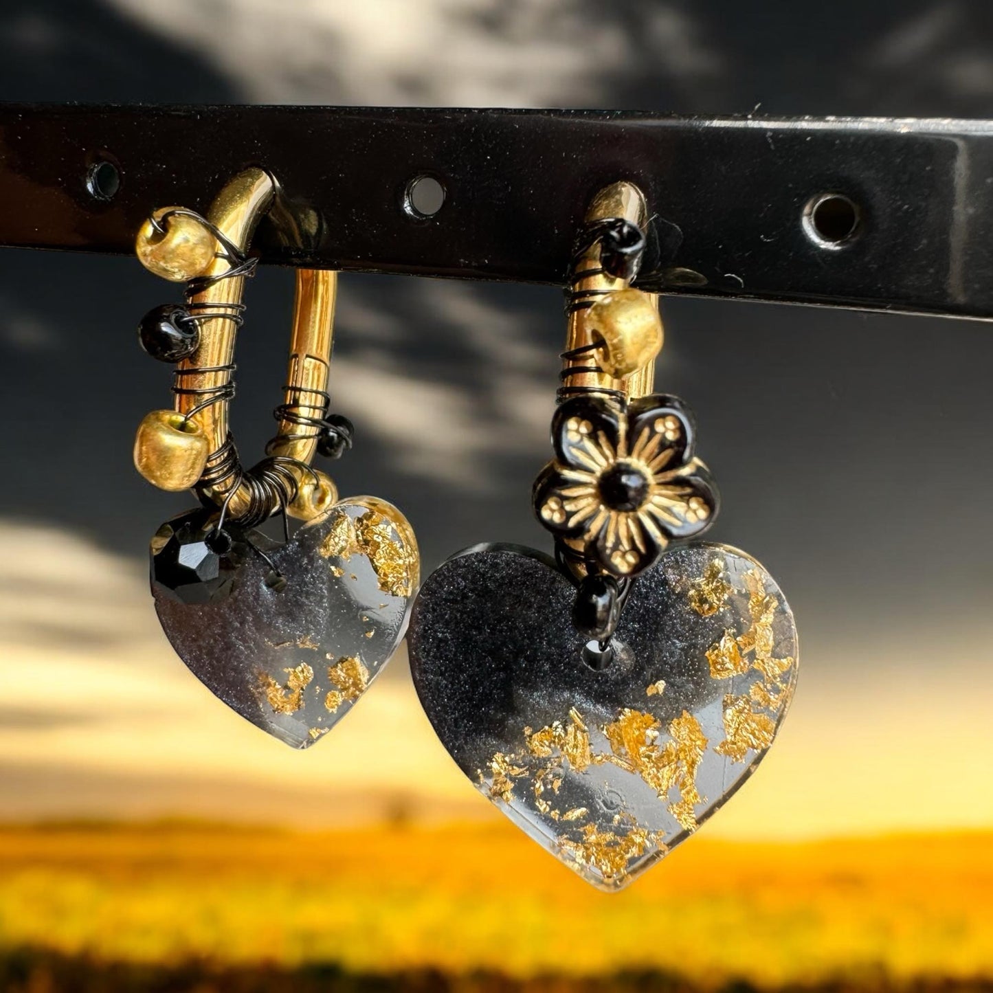BOUCLES D'OREILLES CREOLES YYY