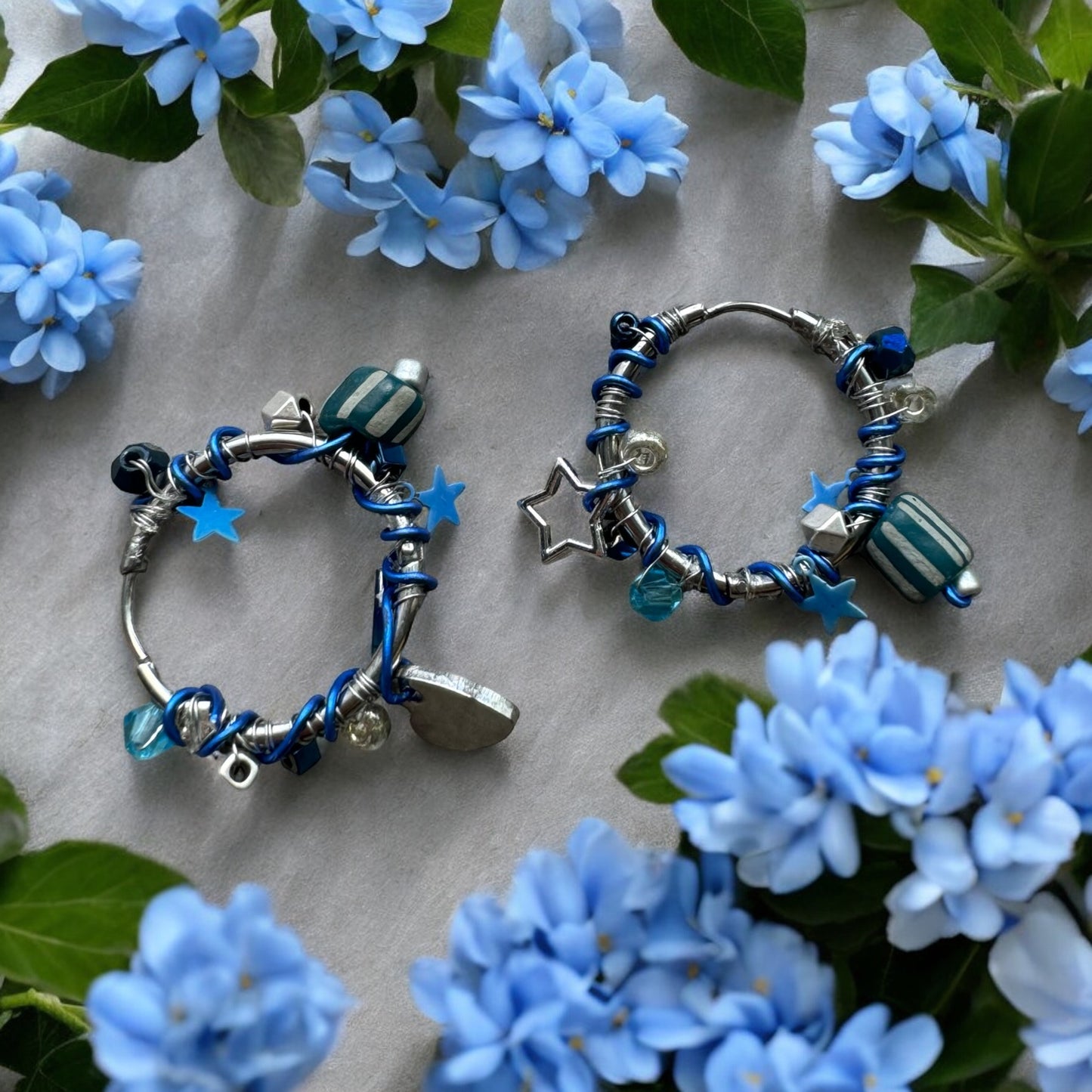 BOUCLES D'OREILLES CREOLES OCEAN