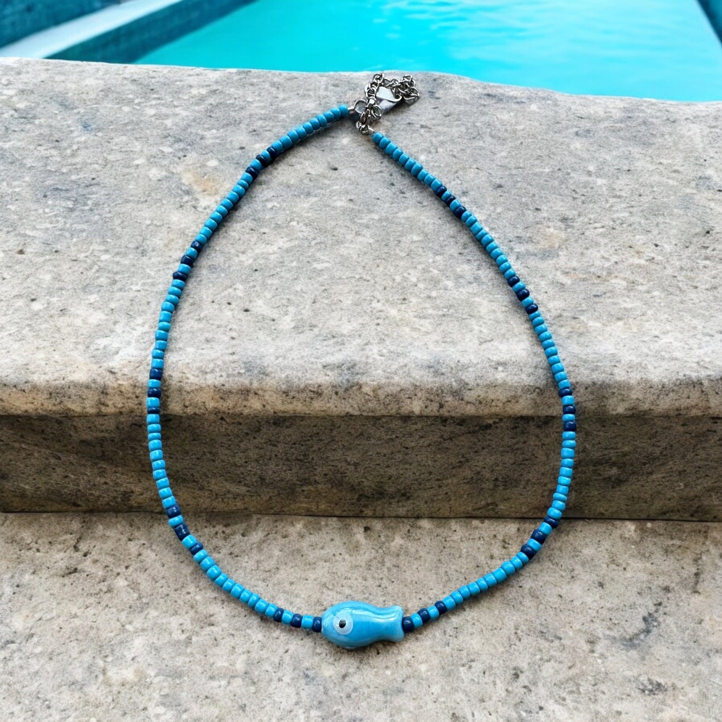COLLIER RAS DU COU MARINIERE B