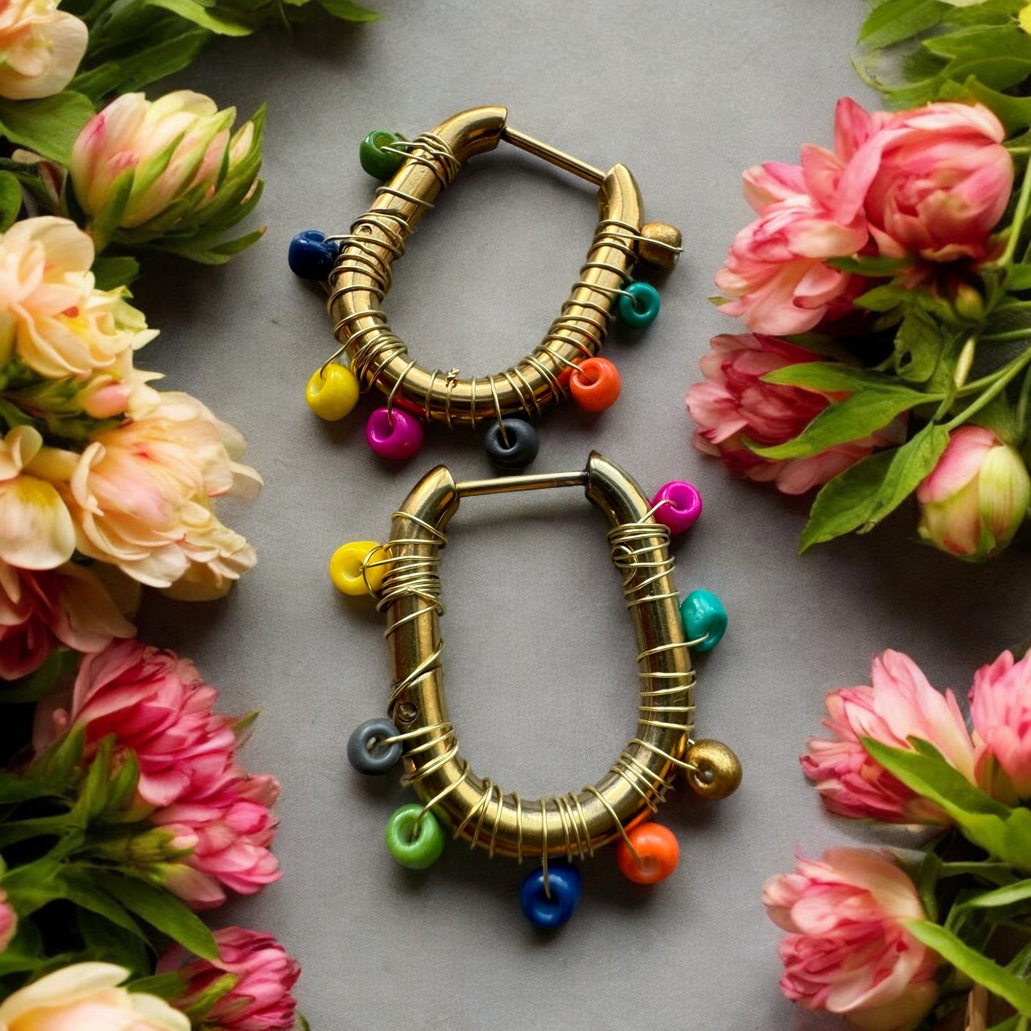 BOUCLES D'OREILLES CREOLES JULY