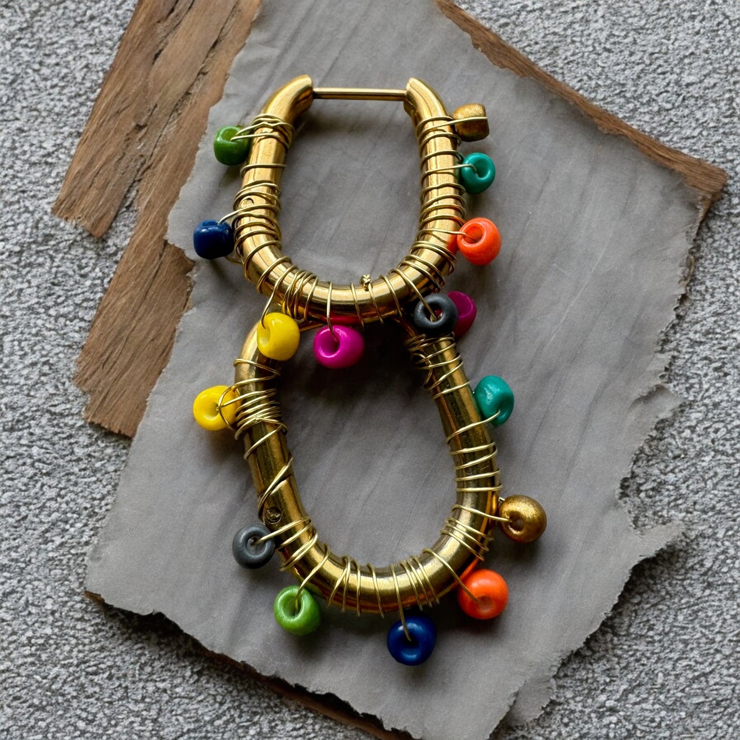 BOUCLES D'OREILLES CREOLES JULY