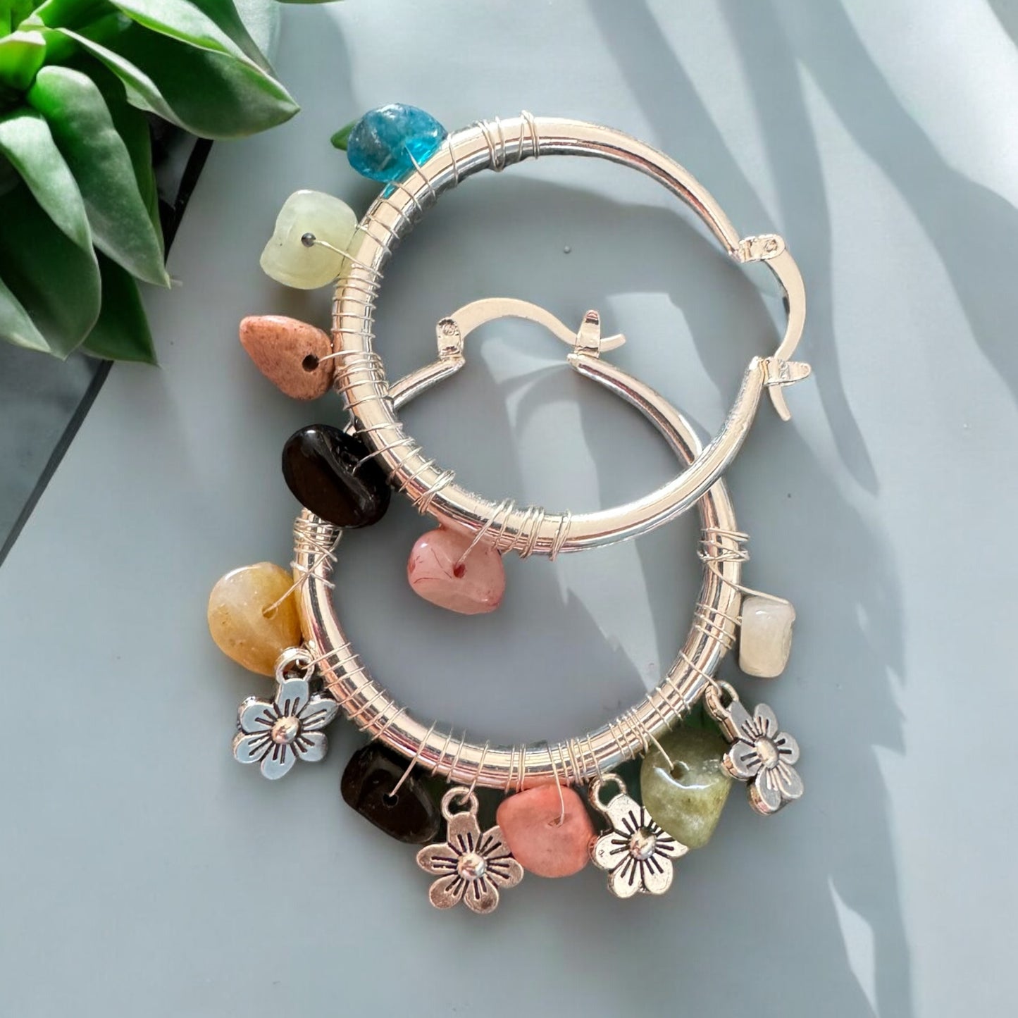 BOUCLES D'OREILLES CREOLES LA BOHEME