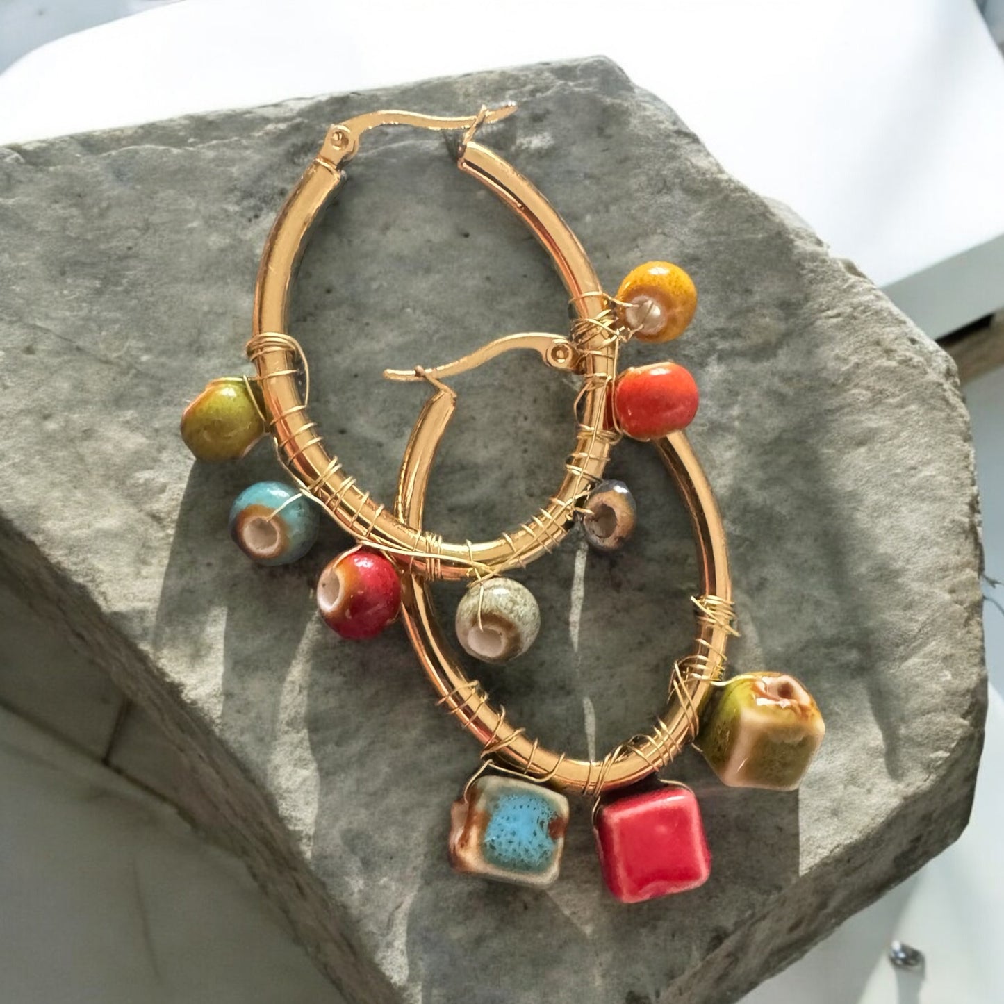 BOUCLES D'OREILLES CREOLES CUBA