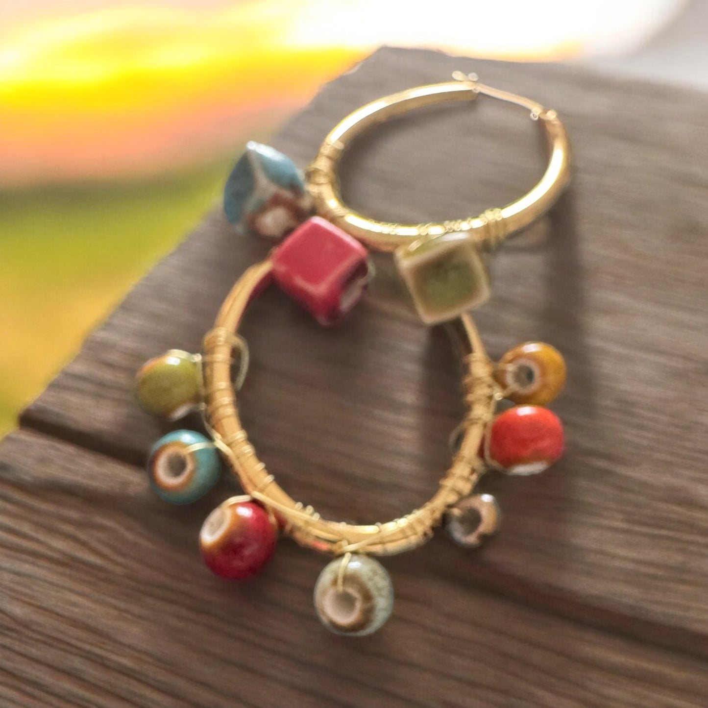 BOUCLES D'OREILLES CREOLES CUBA