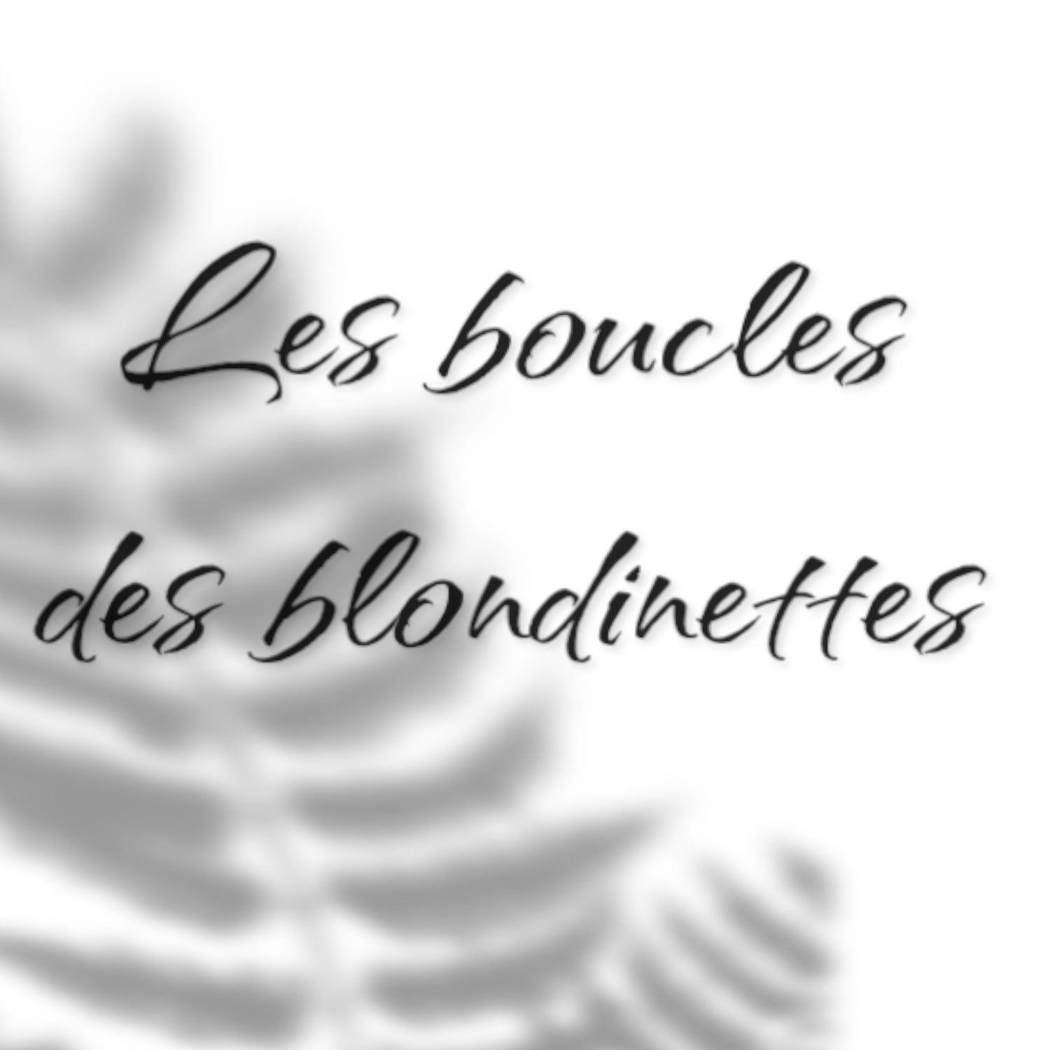 BOUCLES D’OREILLES