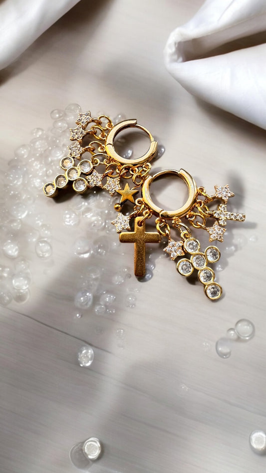 BOUCLES D'OREILLES CREOLES VEGA