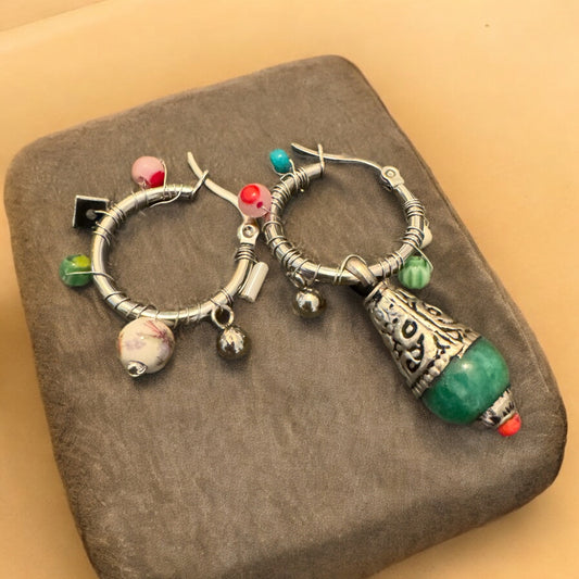 BOUCLES D'OREILLES CREOLES BALI