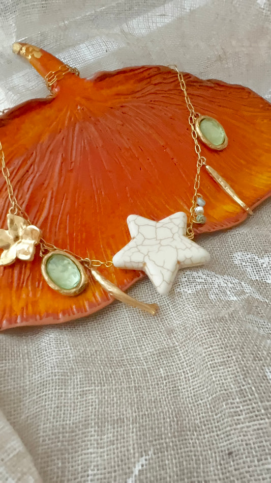 COLLIER RAS DU COU CELESTE