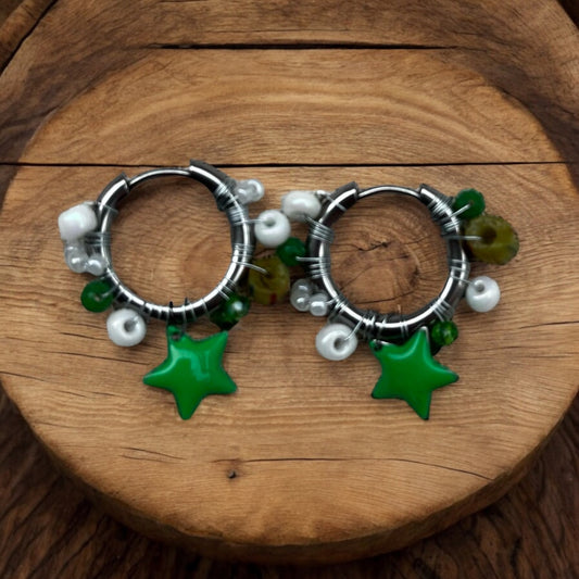 BOUCLES D'OREILLES CREOLES FOREST