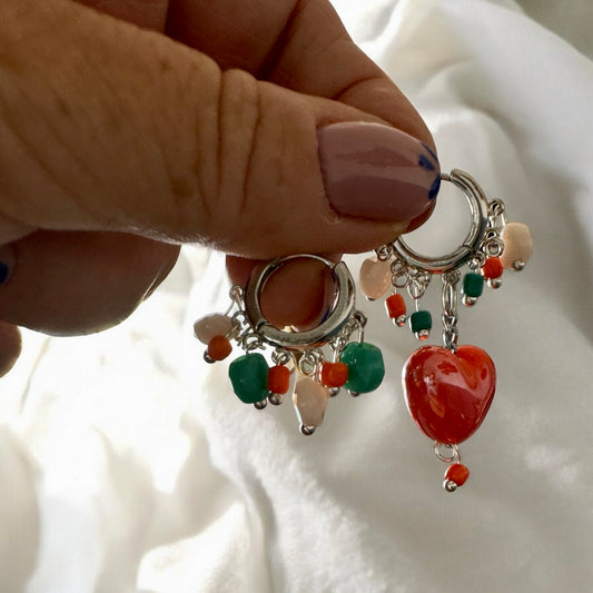 BOUCLES D'OREILLES CREOLES MONOÏ